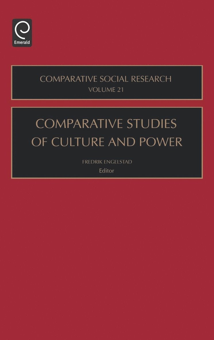 Comparative Studies of Culture and Power