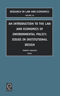 bokomslag Introduction to the Law and Economics of Environmental Policy