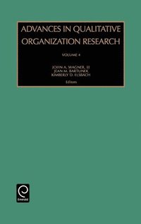 bokomslag Advances in Qualitative Organization Research