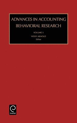 Advances in Accounting Behavioral Research 1