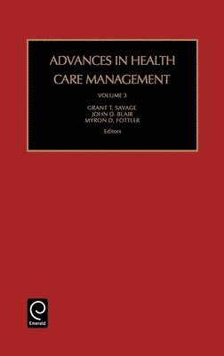 Advances in Health Care Management 1