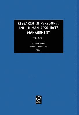 Gina Ferris, J.J. Martocchio, J. J. Martocchio - Research in Personnel and Human Resources Management, Inbunden