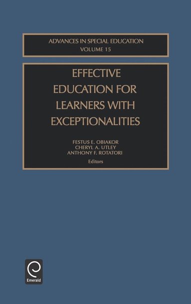 bokomslag Effective Education for Learners with Exceptionalities