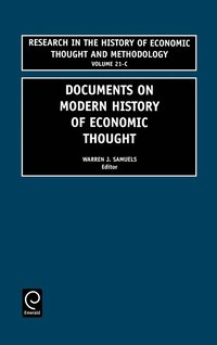 bokomslag Documents on Modern History of Economic Thought