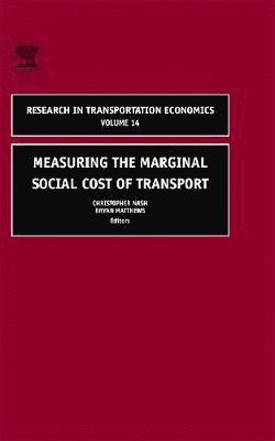 Measuring the Marginal Social Cost of Transport