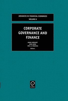 bokomslag Corporate Governance and Finance