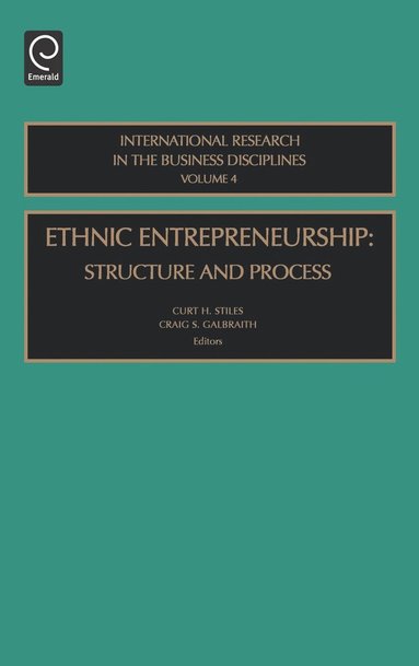 bokomslag Ethnic Entrepreneurship