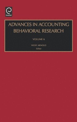 Advances in Accounting Behavioral Research 1