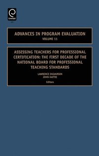 bokomslag Assessing Teachers for Professional Certification