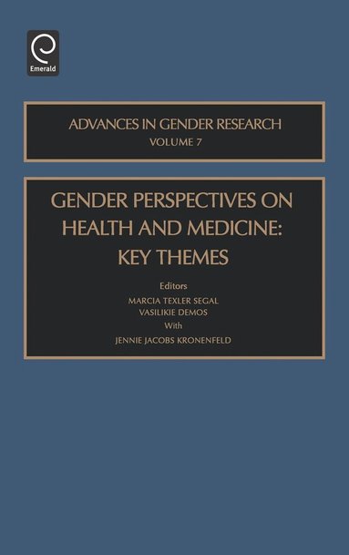 Marcia Texler Segal, Vasilikie (Vicky) Demos, Jennie Jacobs Kronenfeld - Gender Perspectives on Health and Medicine, Inbunden