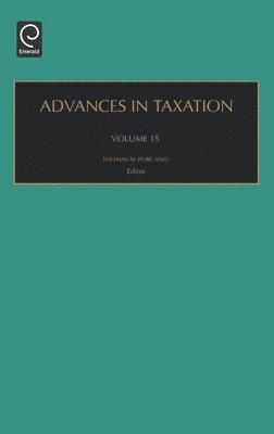 Thomas M. Porcano - Advances in Taxation, Inbunden