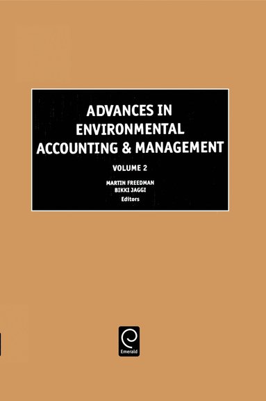 bokomslag Advances in Environmental Accounting and Management