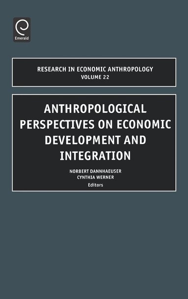Norbert Dannhaeuser, Cynthia Werner - Anthropological Perspectives on Economic Development and Integration, Inbunden