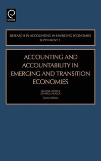 bokomslag Accounting and Accountability in Emerging and Transition Economies