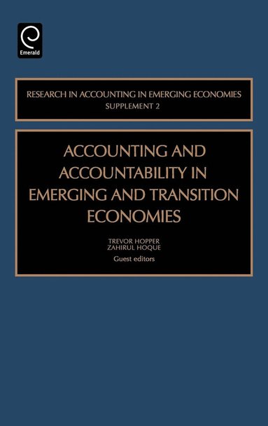 bokomslag Accounting and Accountability in Emerging and Transition Economies