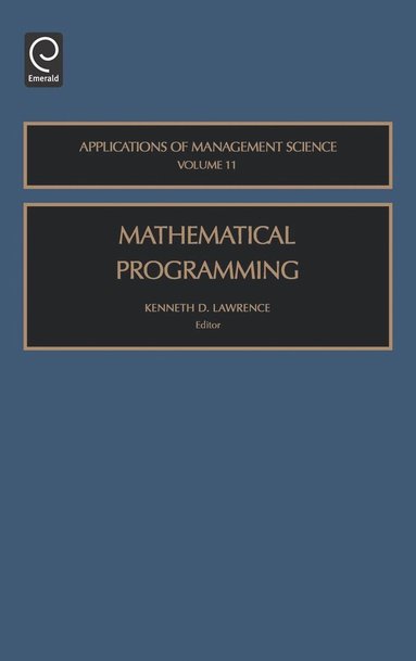 bokomslag Mathematical Programming