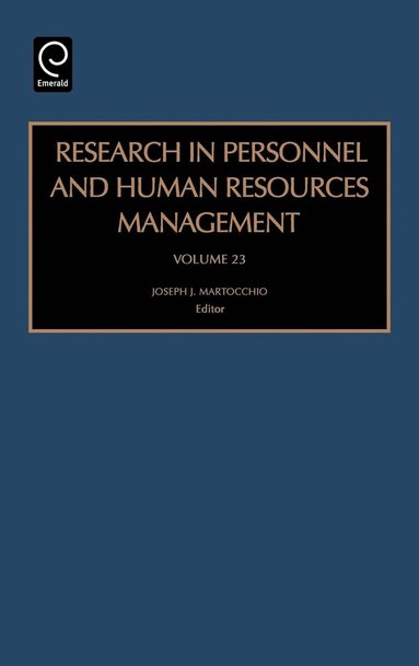 bokomslag Research in Personnel and Human Resources Management