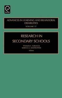 bokomslag Research in Secondary Schools