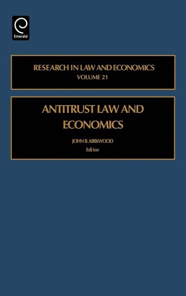 bokomslag Antitrust Law and Economics