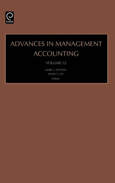 bokomslag Advances in Management Accounting