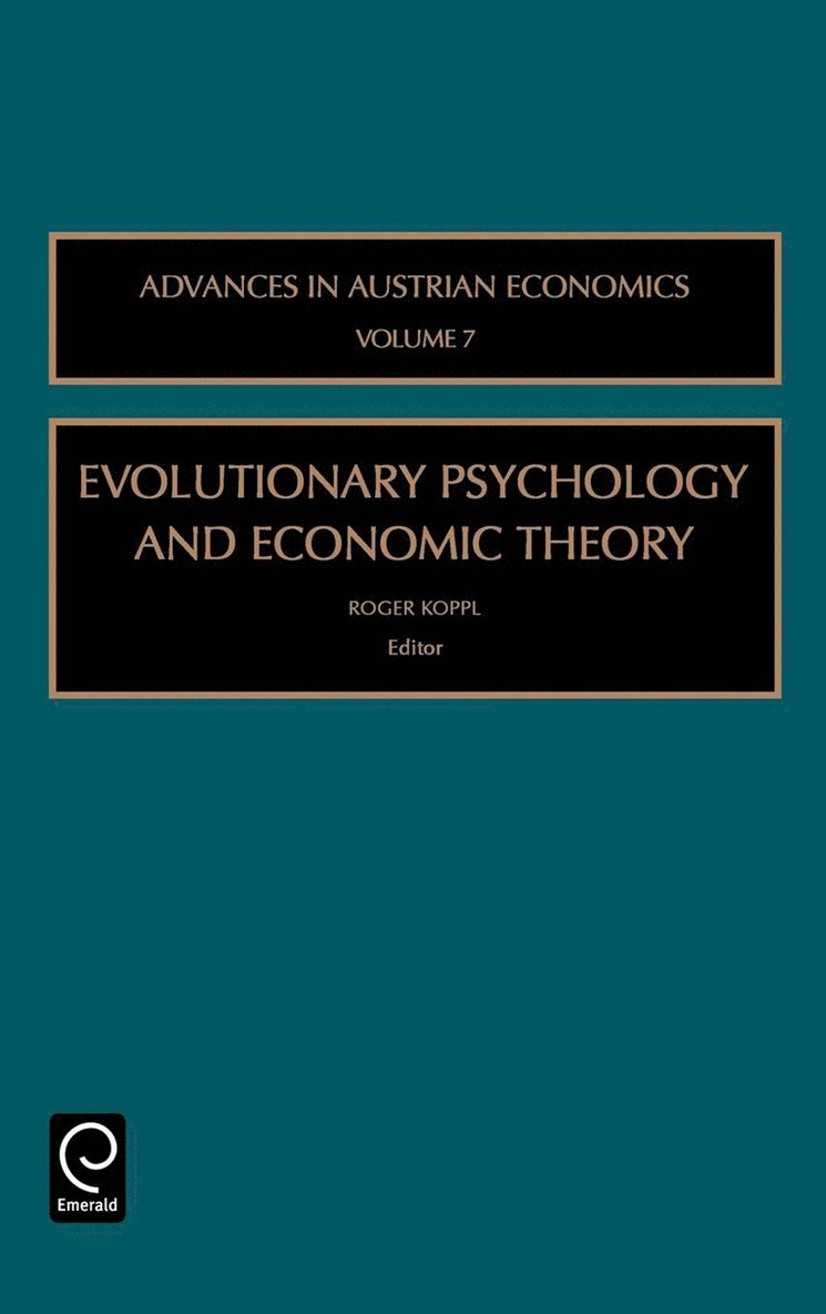 Evolutionary Psychology and Economic Theory 1