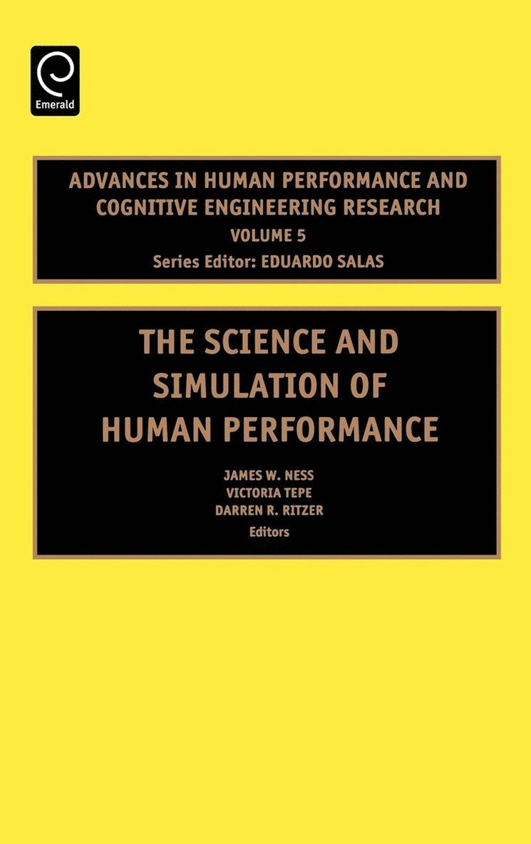 Science and Simulation of Human Performance