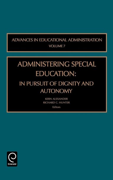 Kern Alexander, Richard C. Hunter - Administering Special Education, Inbunden