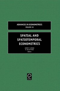 bokomslag Spatial and Spatiotemporal Econometrics