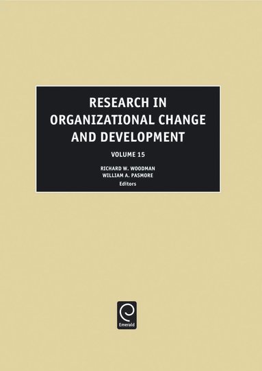 bokomslag Research in Organizational Change and Development