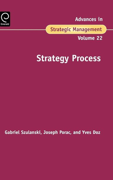 bokomslag Strategy Process