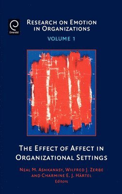 The Effect of Affect in Organizational Settings 1