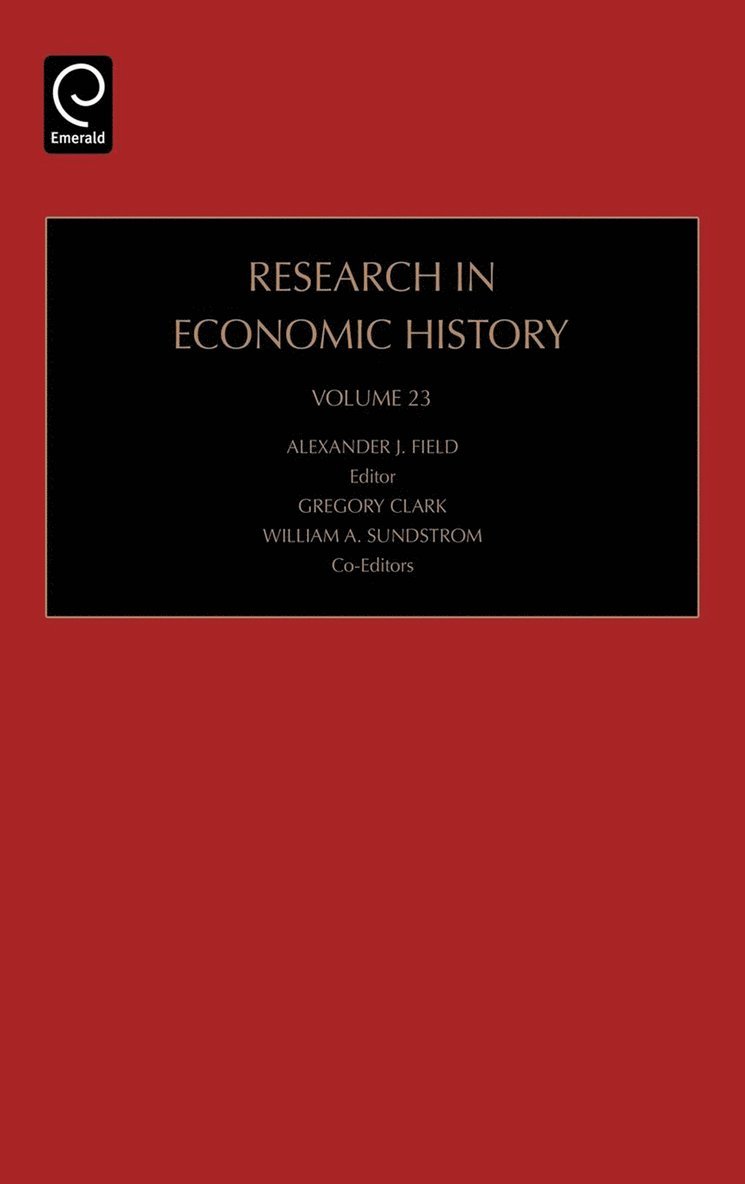 Research in Economic History