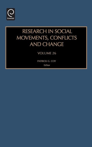 Patrick G. Coy - Research in Social Movements, Conflicts and Change, Inbunden