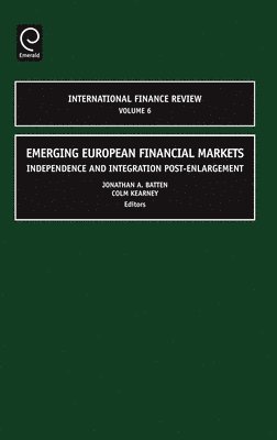 bokomslag Emerging European Financial Markets