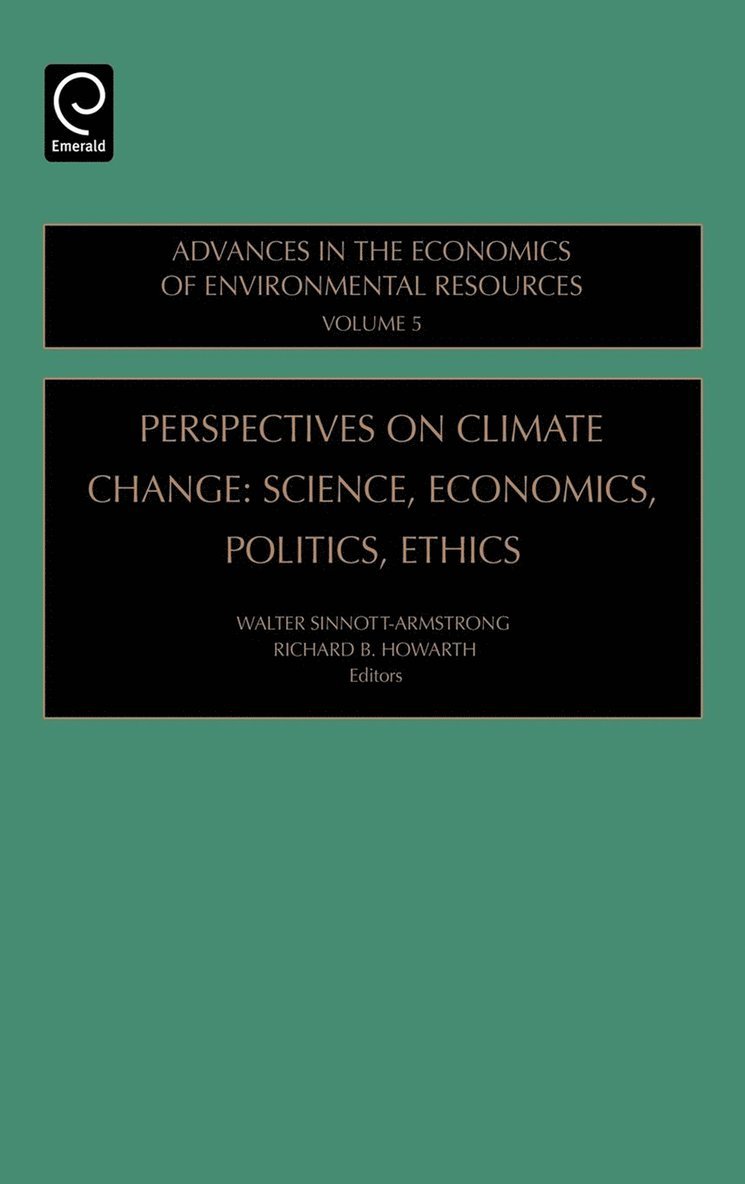Walter Sinnott-Armstrong, Richard B. Howarth - Perspectives on Climate Change, Inbunden