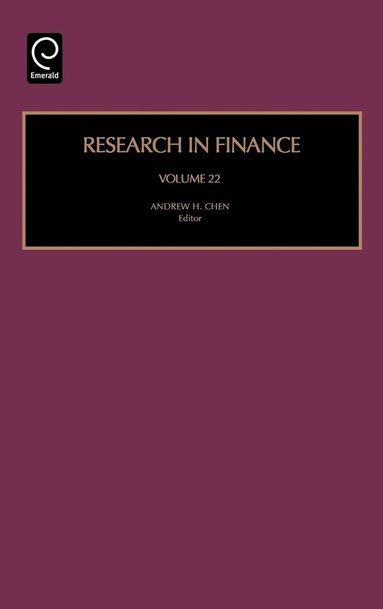 bokomslag Research in Finance