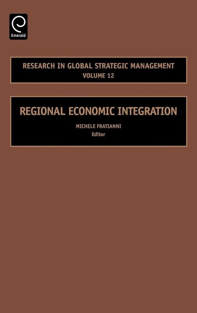 Michele Fratianni - Regional Economic Integration, Inbunden