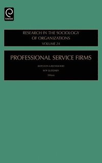bokomslag Professional Service Firms