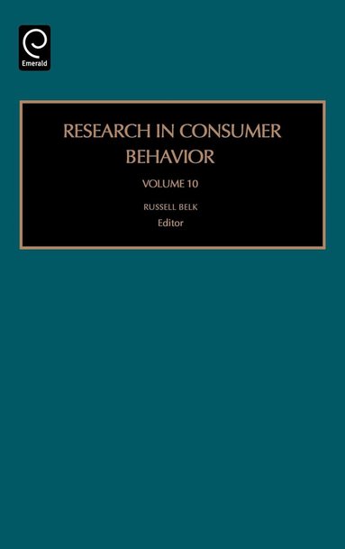 Russell W. Belk - Research in Consumer Behavior, Inbunden