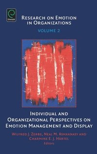 bokomslag Individual and Organizational Perspectives on Emotion Management and Display