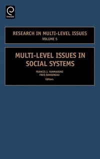 bokomslag Multi-Level Issues in Social Systems