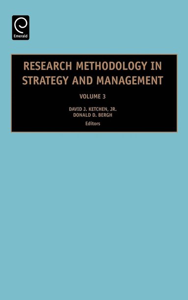 bokomslag Research Methodology in Strategy and Management