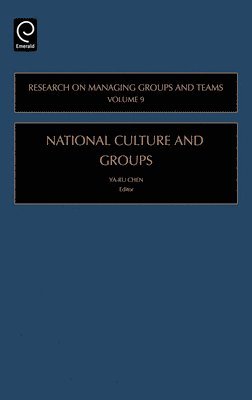 bokomslag National Culture and Groups