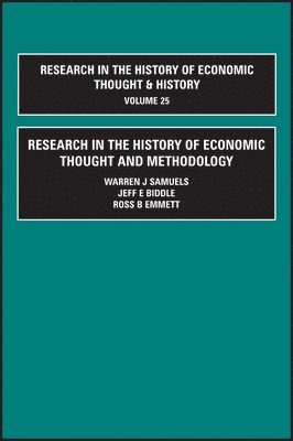 Research in the History of Economic Thought and Methodology (Part A, B & C) 1