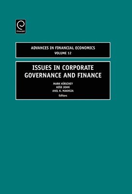 Issues in Corporate Governance and Finance 1