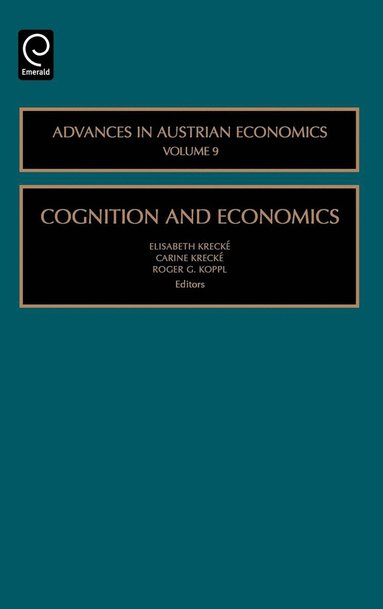 bokomslag Cognition and Economics