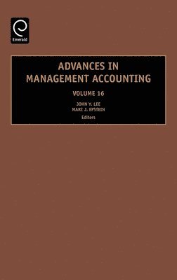 bokomslag Advances in Management Accounting