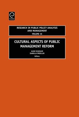 Cultural Aspects of Public Management Reform 1