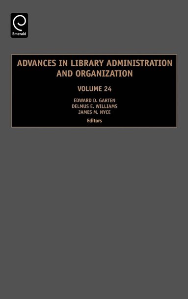 bokomslag Advances in Library Administration and Organization