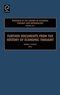 bokomslag Further Documents from the History of Economic Thought